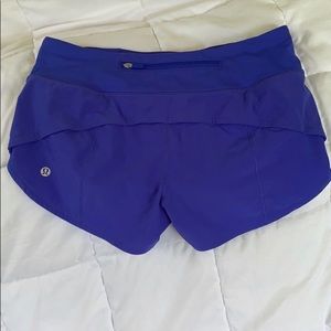 Like new Lululemon speed shorts
